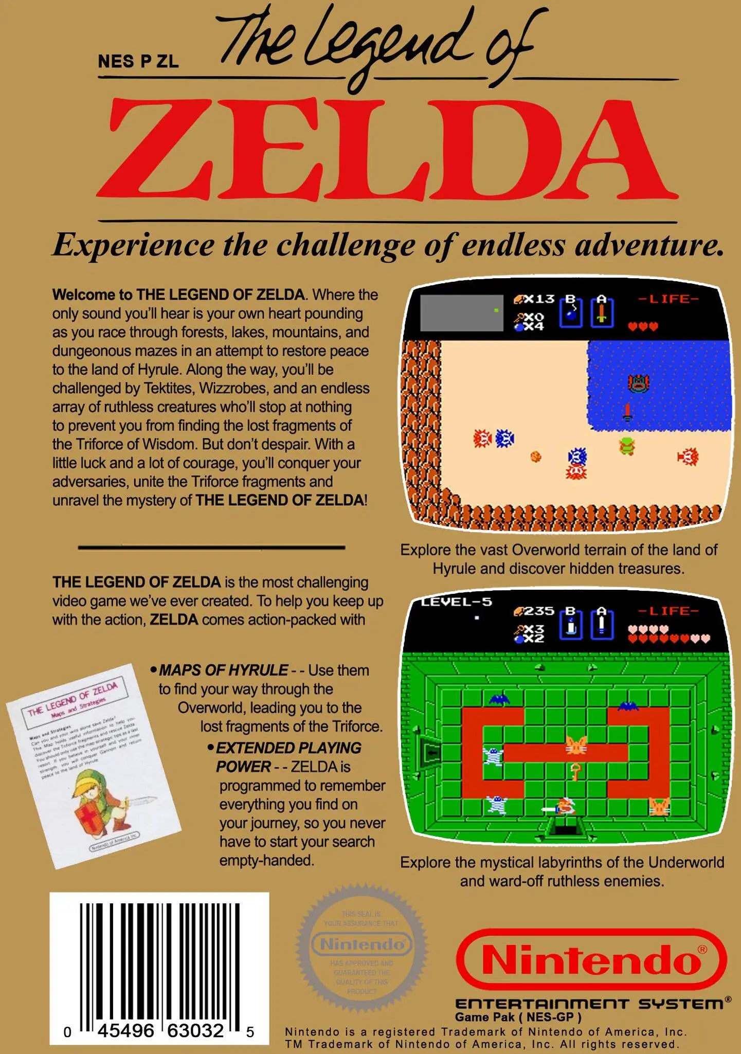 The Legend of Zelda (Nintendo NES)