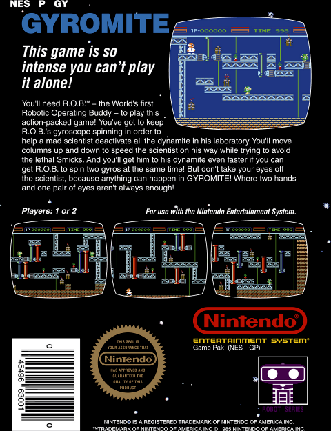 Gyromite (Nintendo NES)