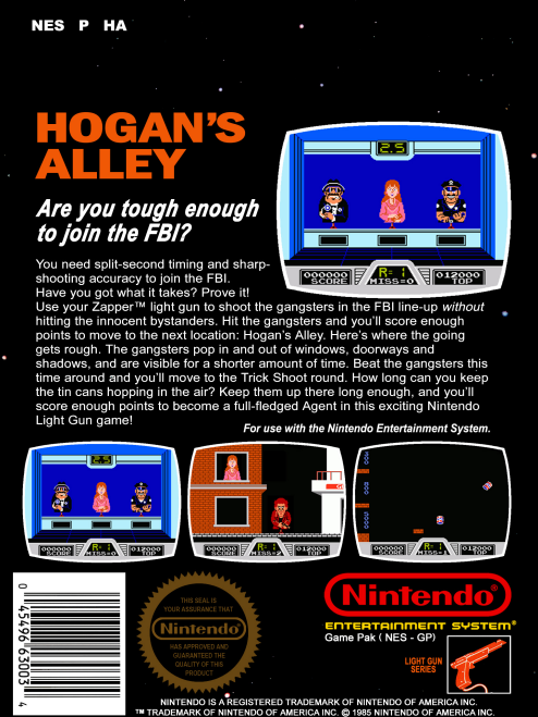 Hogan's Alley (Nintendo NES)