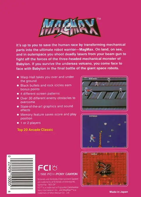 MagMax (Nintendo NES)