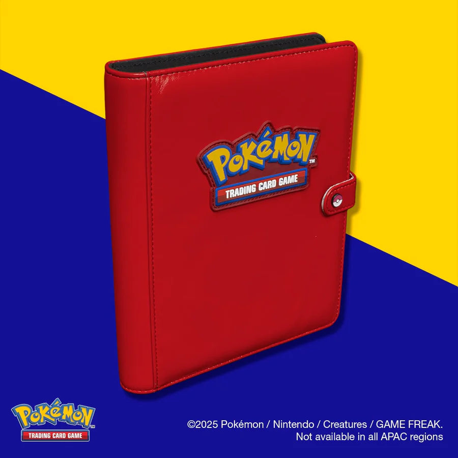 Pokémon Premium Red Snap Binder (Ultra Pro)