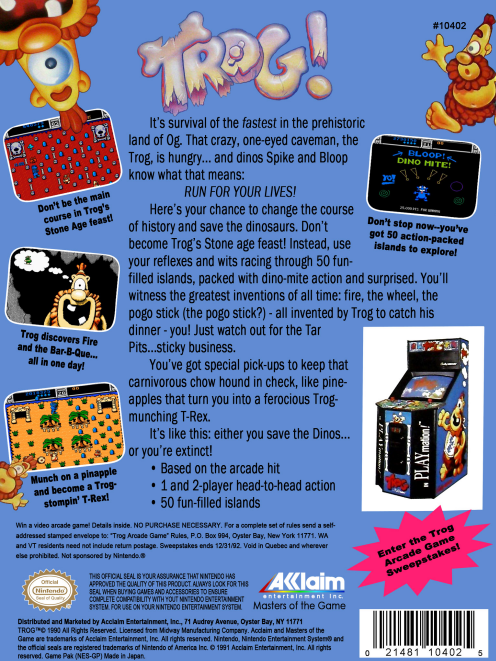 Trog! (Nintendo NES)