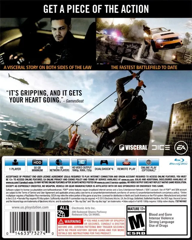 Battlefield Hardline (PlayStation 4)