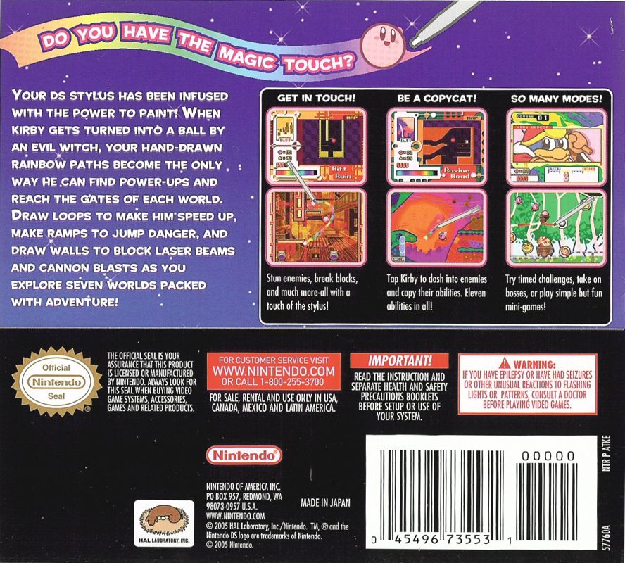 Kirby: Canvas Curse (Nintendo DS)