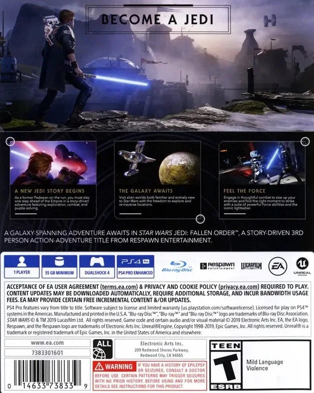 Star Wars Jedi Fallen Order (PlayStation 4)