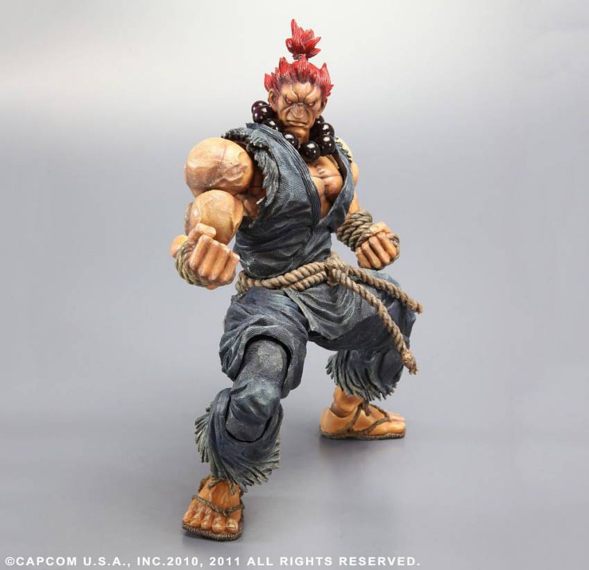Super Street Fighter IV: Arcade Edition - Akuma Action Figure (Play Arts Kai)