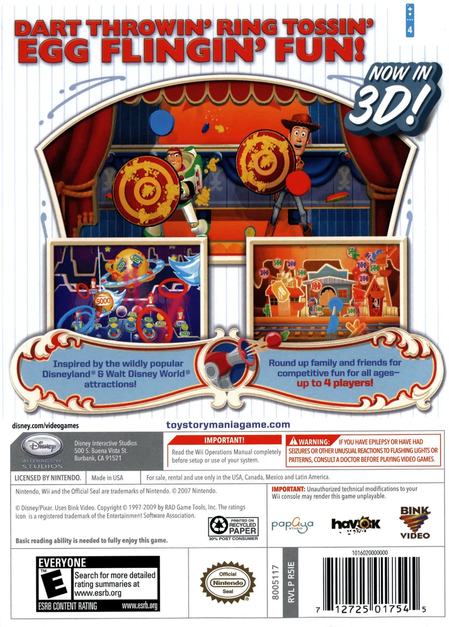 Toy Story Mania! (Nintendo Wii)