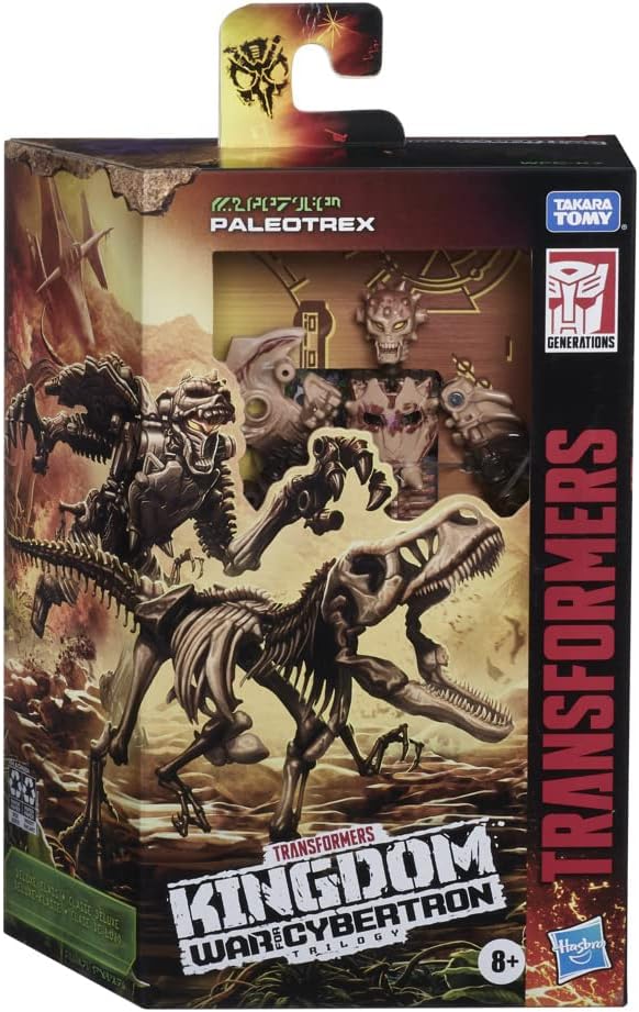 Transformers War for Cybertron: Kingdom - Paleotrex - Deluxe Action Figure (Hasbro / Takara Tomy)