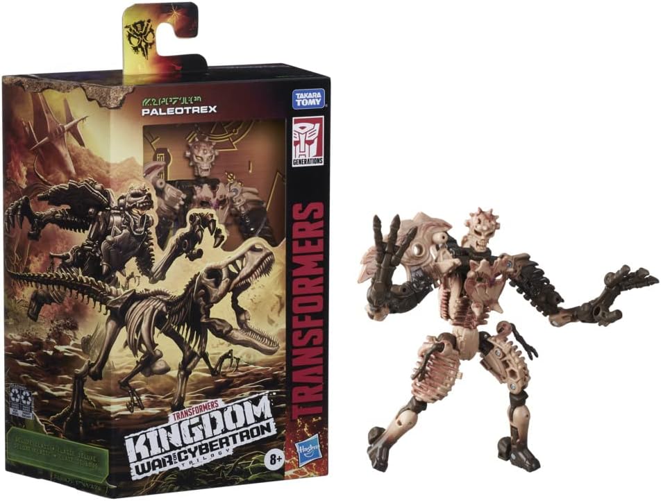 Transformers War for Cybertron: Kingdom - Paleotrex - Deluxe Action Figure (Hasbro / Takara Tomy)