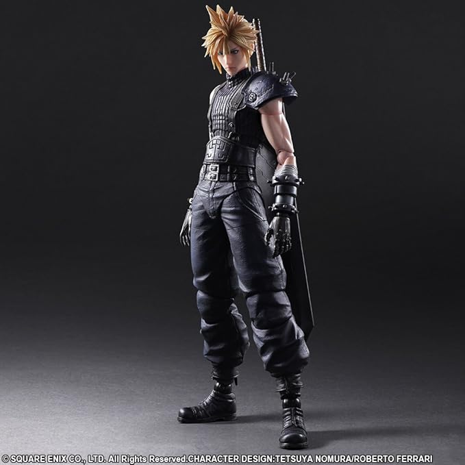 Final Fantasy VII Remake – Cloud Strife No.1 Play Arts Kai Action Figure (Square Enix)
