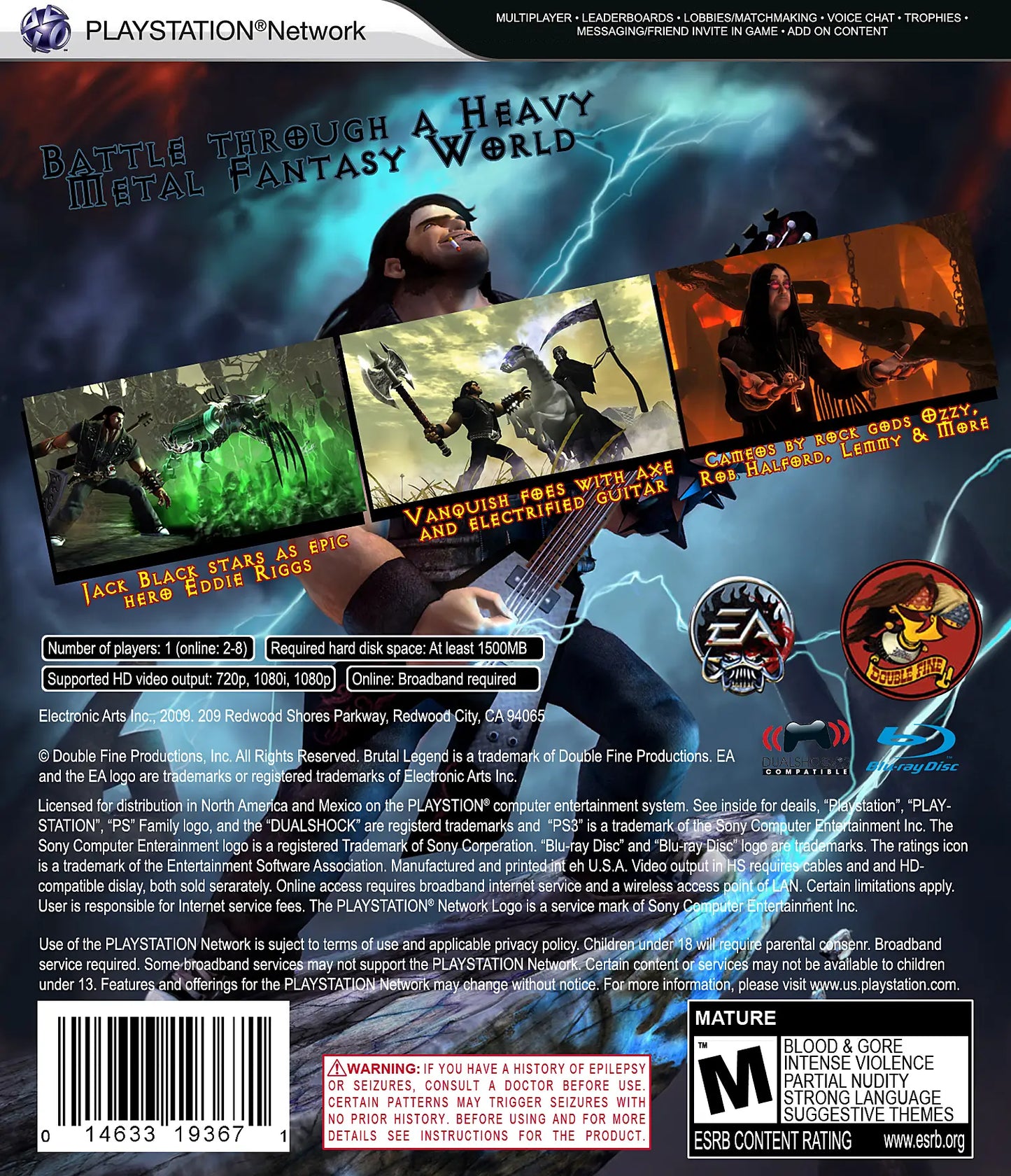 Brutal Legend (PlayStation 3)
