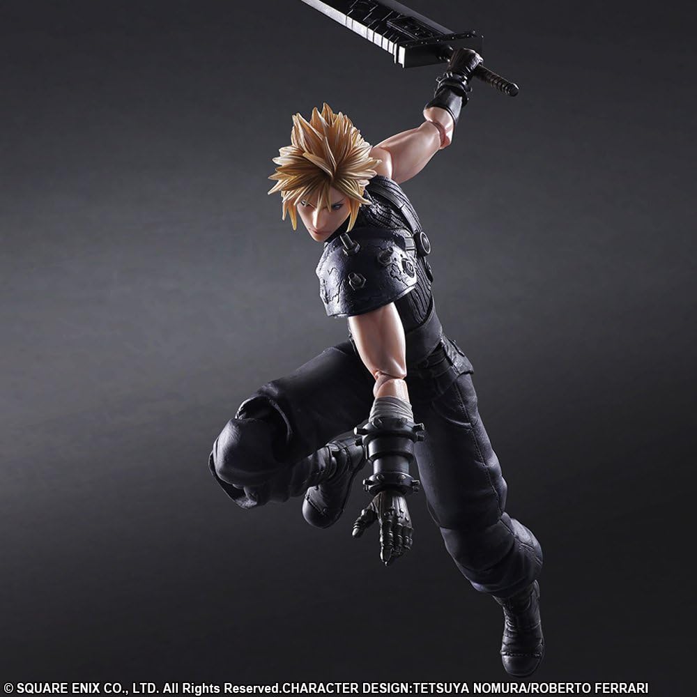 Final Fantasy VII Remake – Cloud Strife No.1 Play Arts Kai Action Figure (Square Enix)