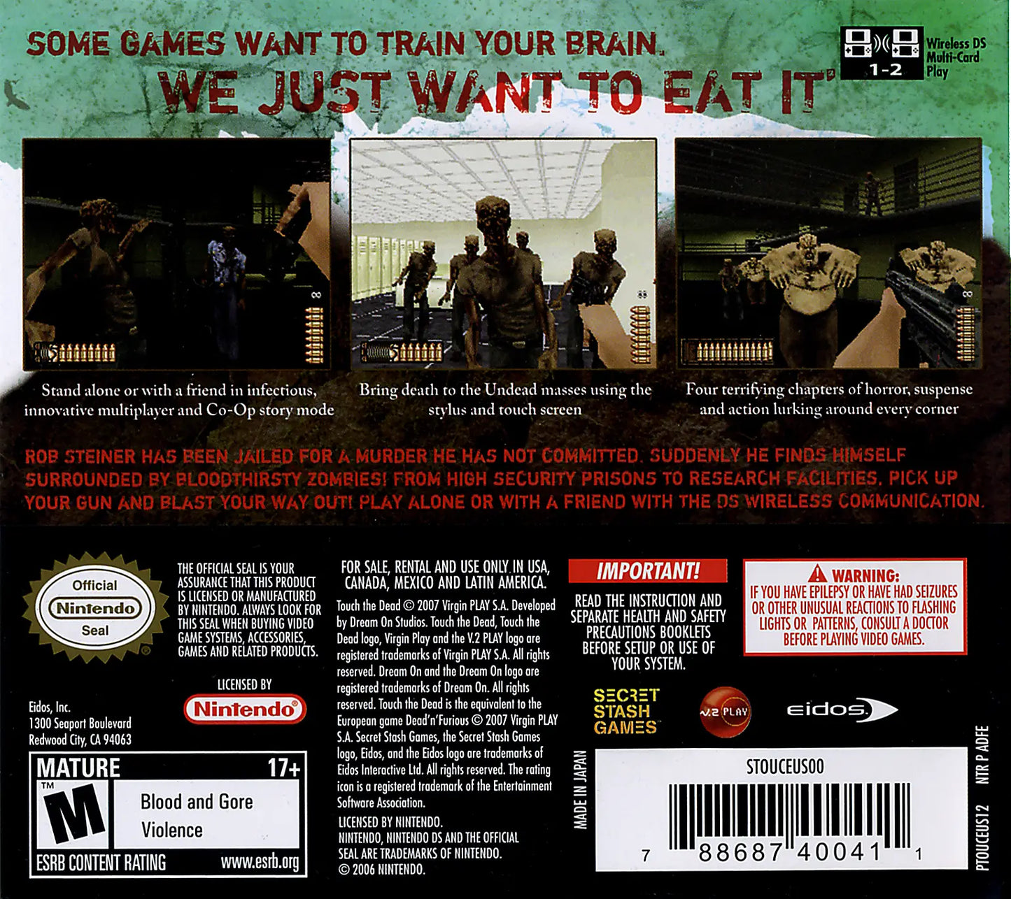 Touch the Dead (Nintendo DS)