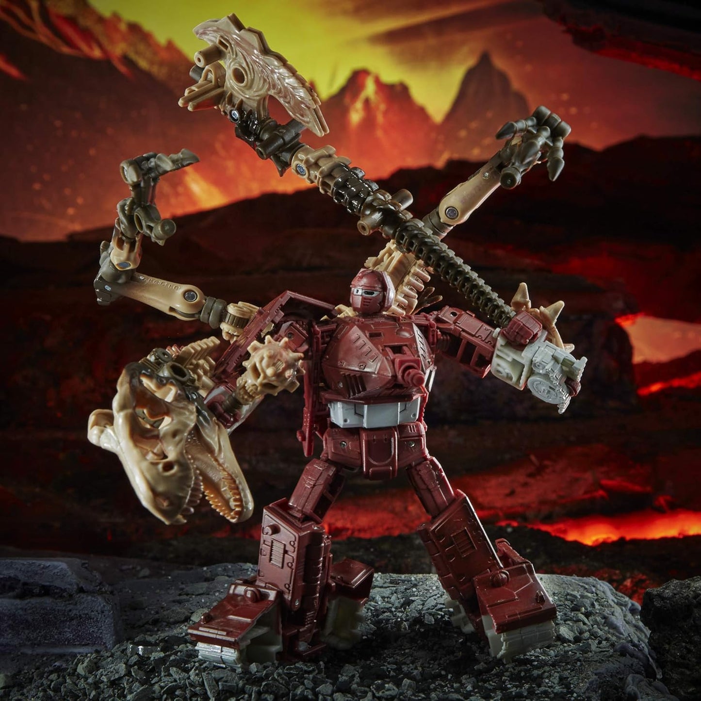 Transformers War for Cybertron: Kingdom - Paleotrex - Deluxe Action Figure (Hasbro / Takara Tomy)