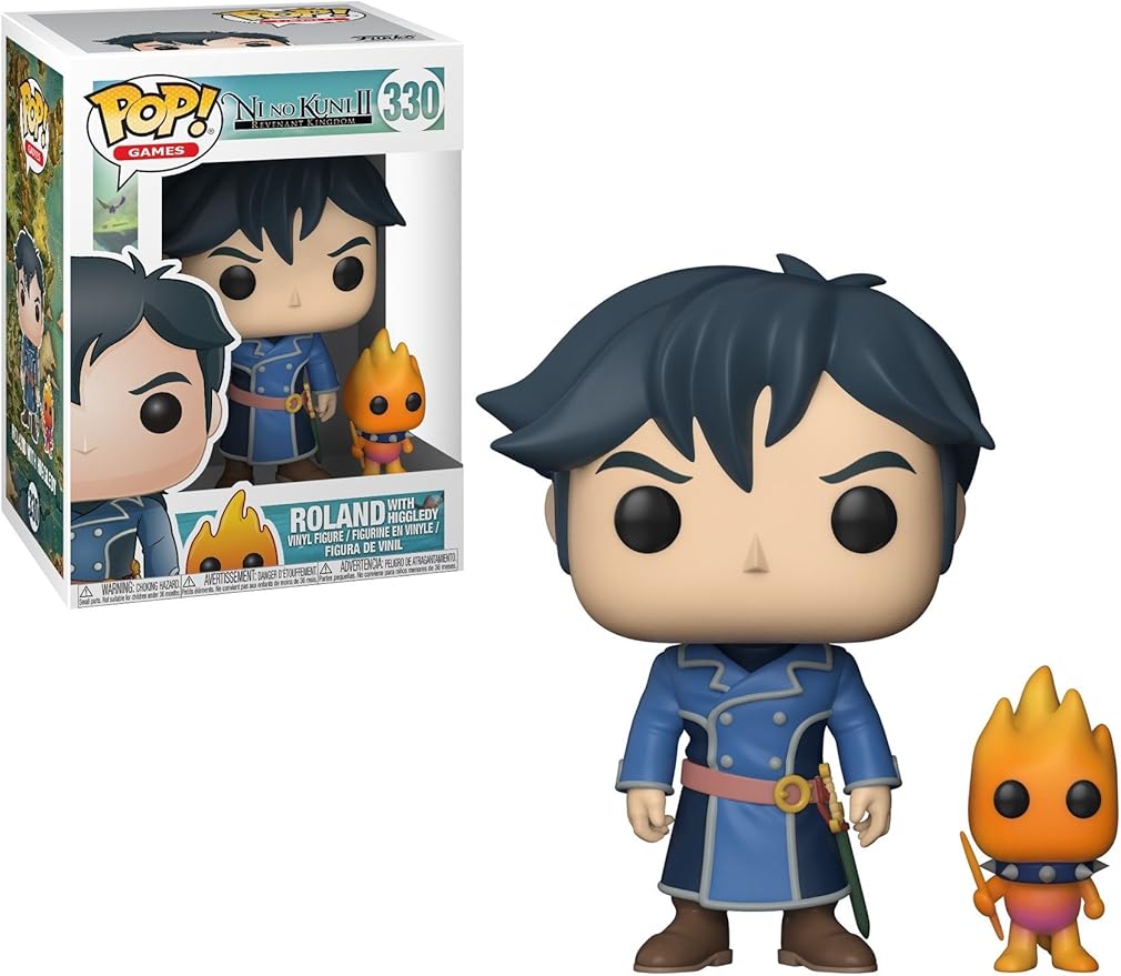 Ni No Kuni II - Roland with Higgledy - POP! Games (Funko)