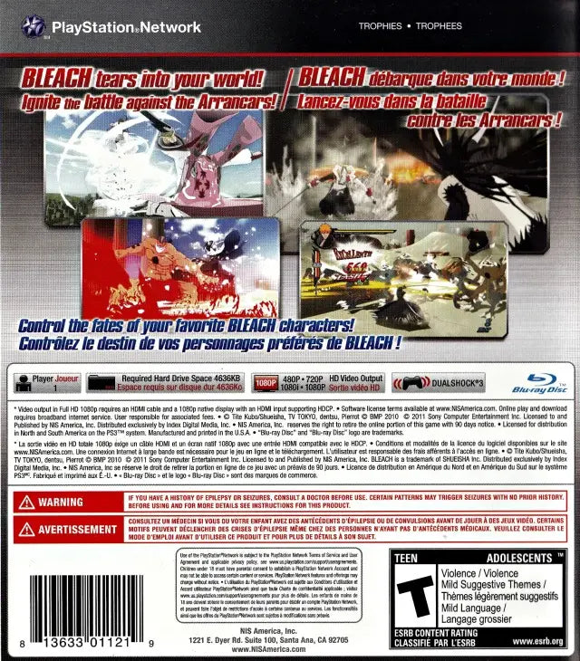 Bleach: Soul Resurrección (PlayStation 3)