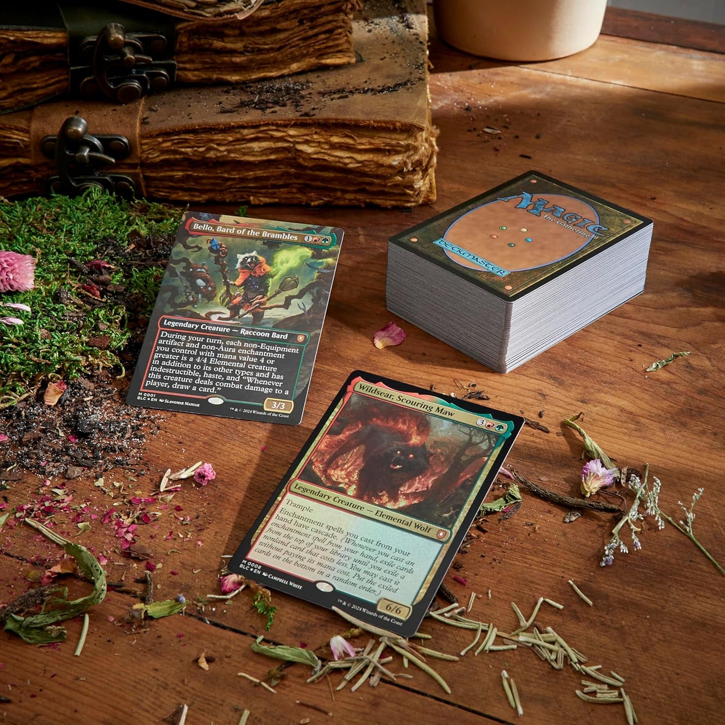 Magic: The Gathering - Bloomburrow Commander Deck - Animated Army (Red-Green)