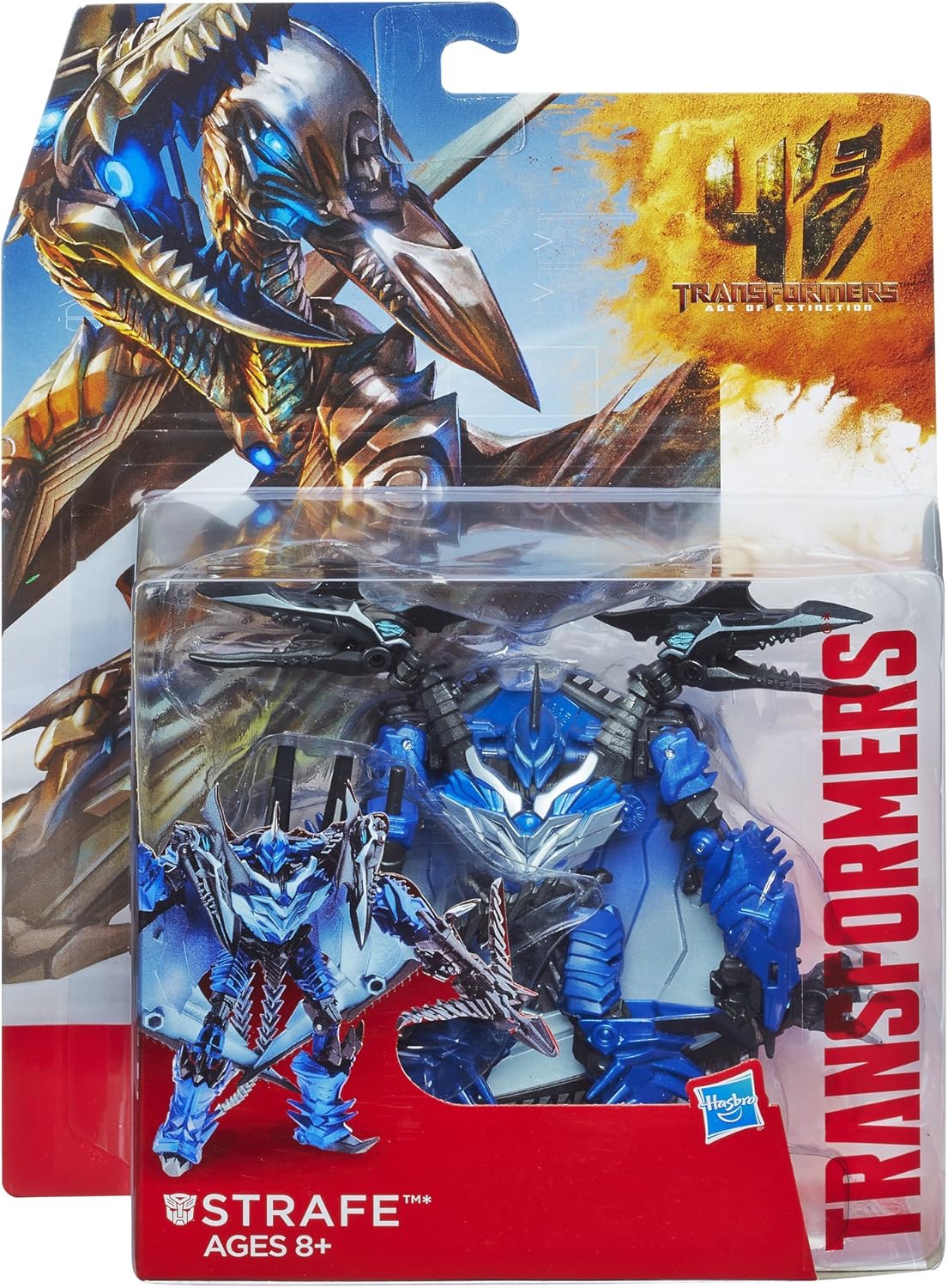 Transformers: Age of Extinction - Strafe - Deluxe Class Action Figure (Hasbro)