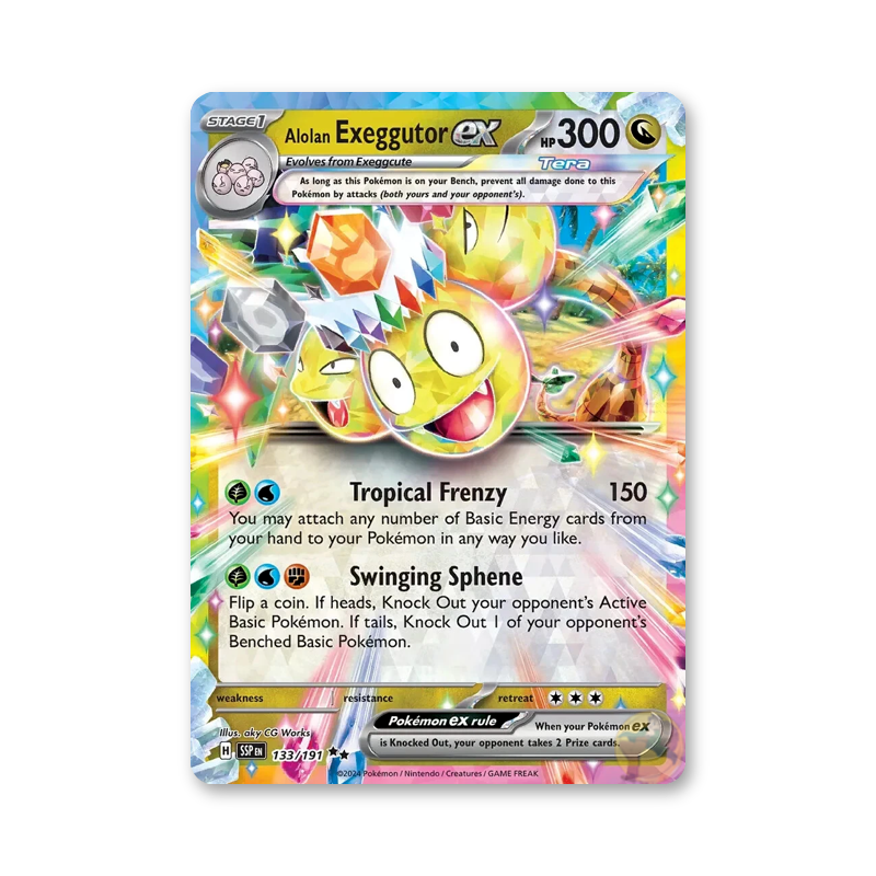 Alolan Exeggutor ex - 133/191 (Surging Sparks)
