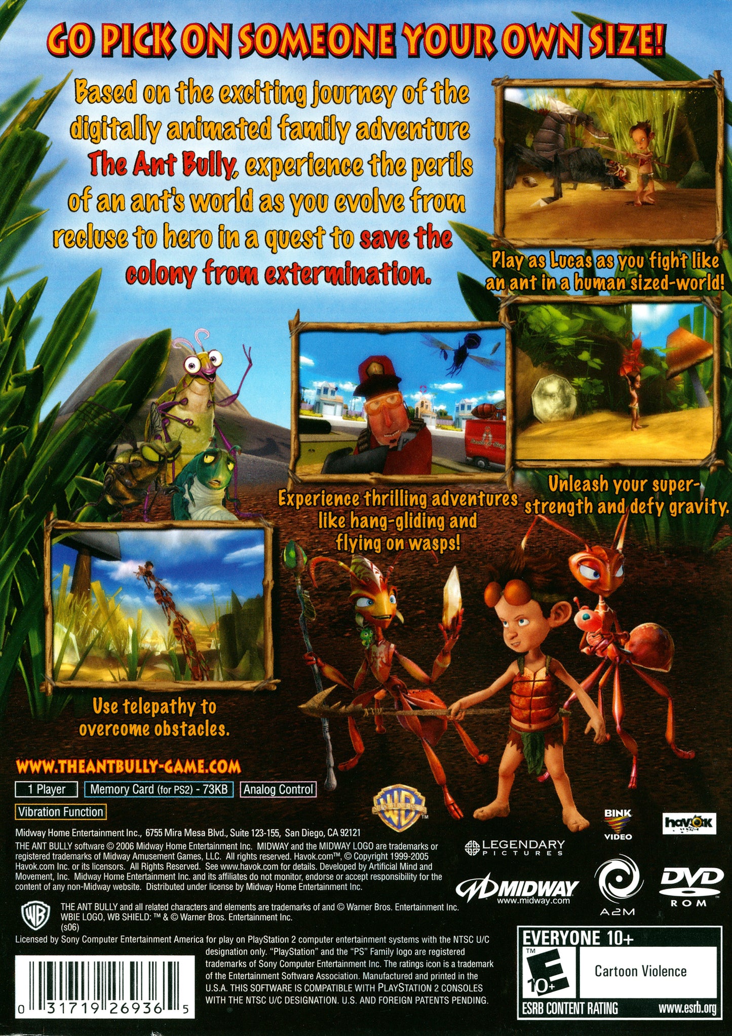 The Ant Bully (PlayStation 2)