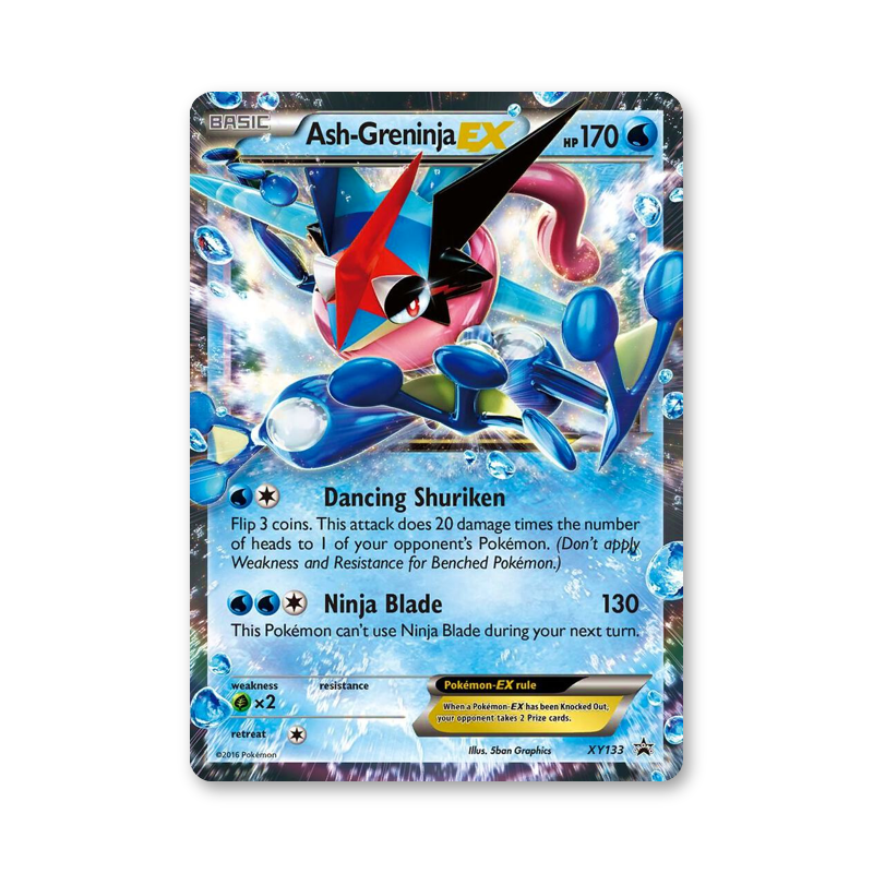 Ash-Greninja EX - XY133 (XY Promos)