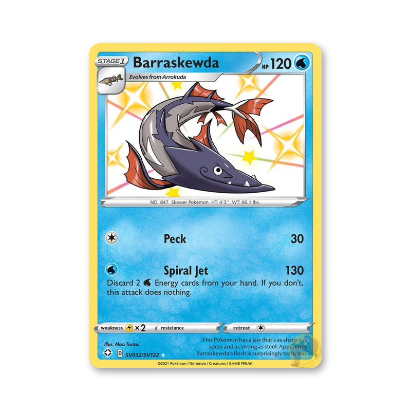 Barraskewda - SV032/SV122 (Shining Fates: Shiny Vault)