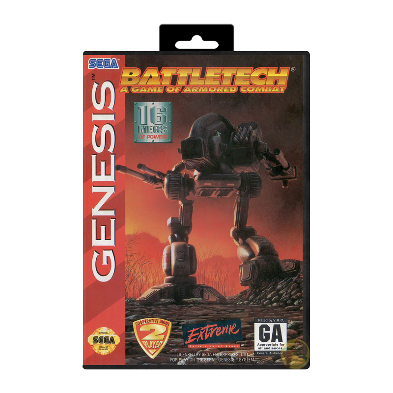 BattleTech: A Game of Armored Combat (Sega Genesis)