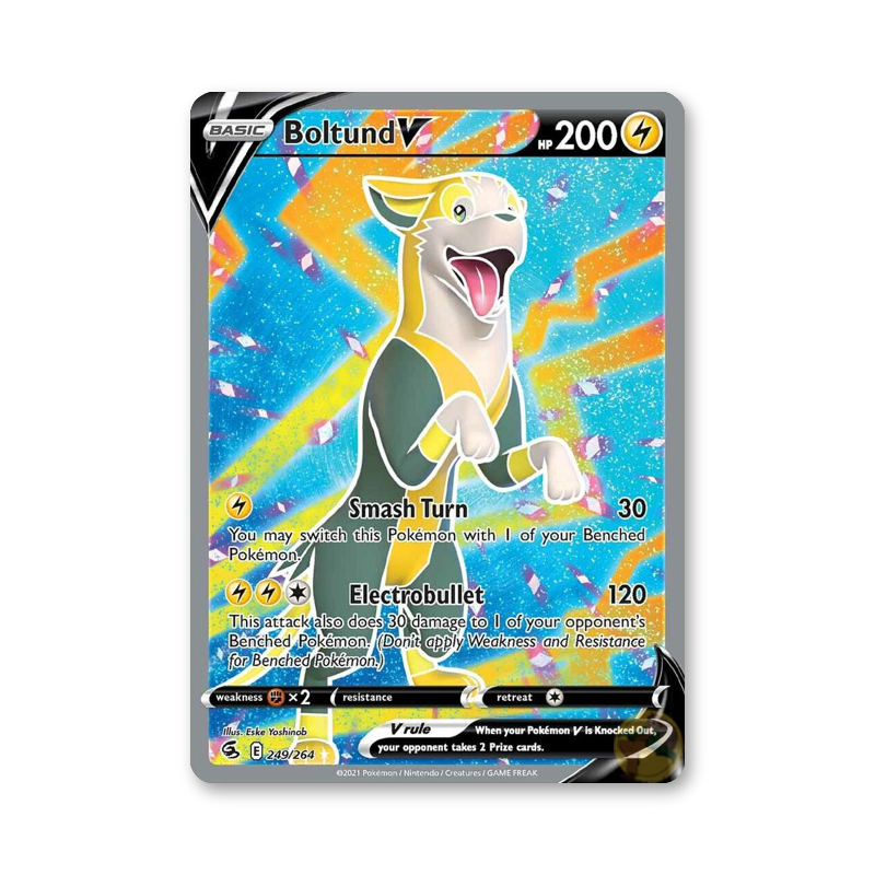 Boltund V (Full Art) - 249/264 (Fusion Strike)