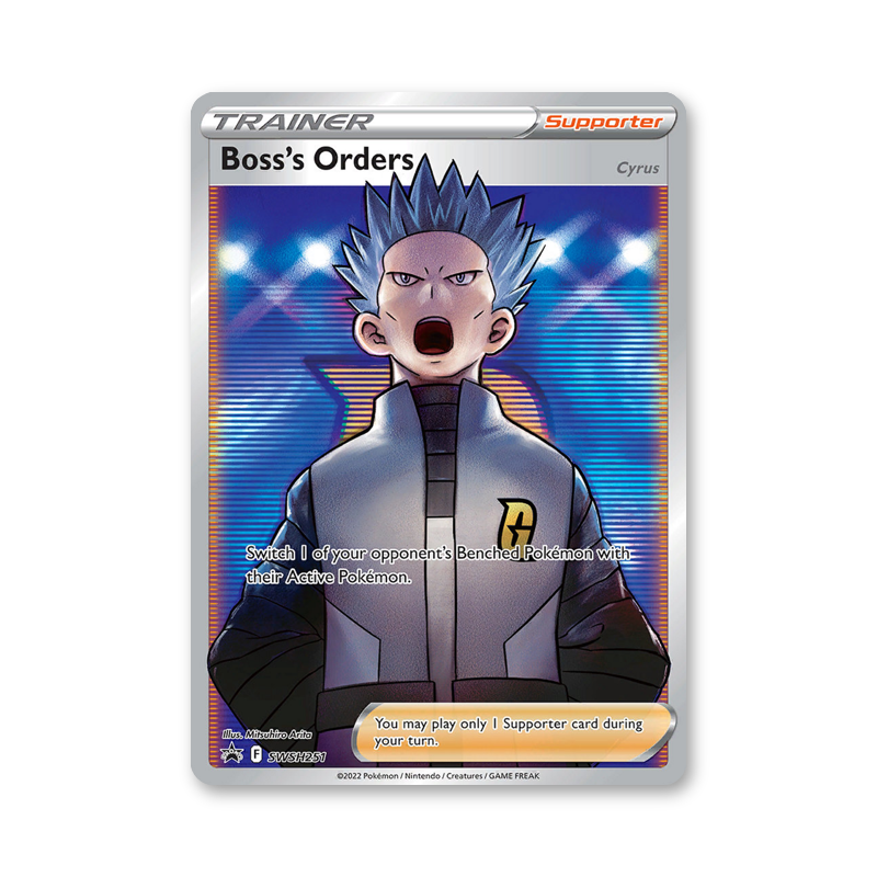 Boss's Orders (Full Art) - 251 (Sword & Shield Promo Cards)