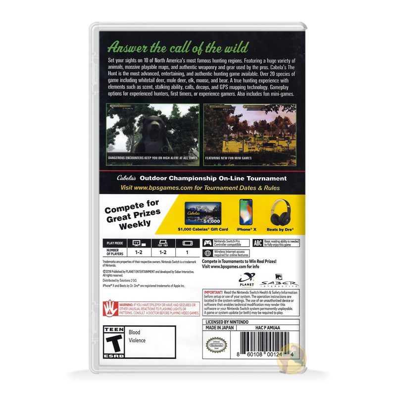 Cabela's The Hunt: Championship Edition (Nintendo Switch)