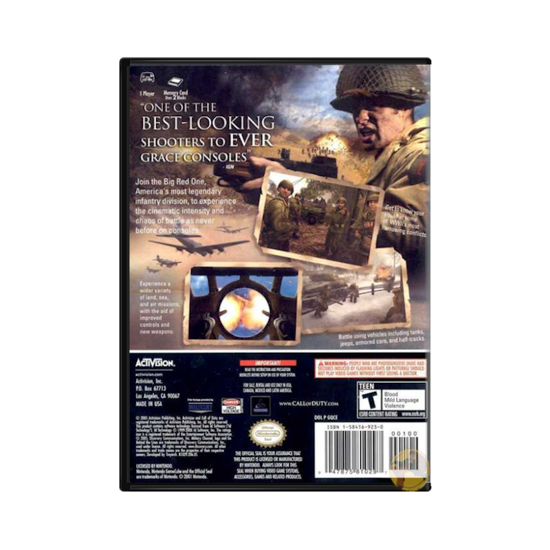 Call of Duty 2: Big Red One (Nintendo GameCube)