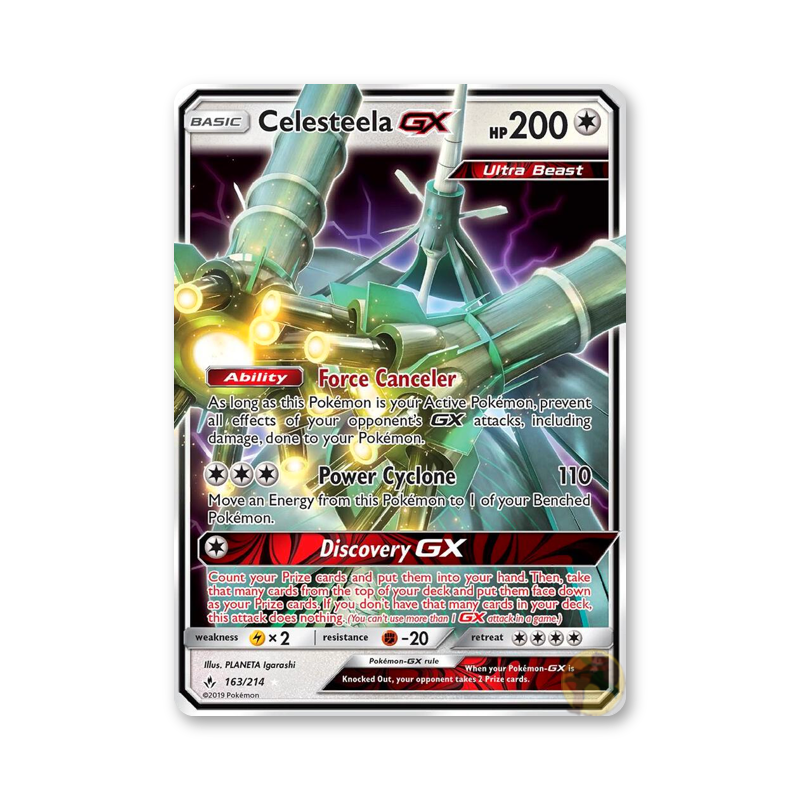 Celesteela GX - 163/214 (Unbroken Bonds)