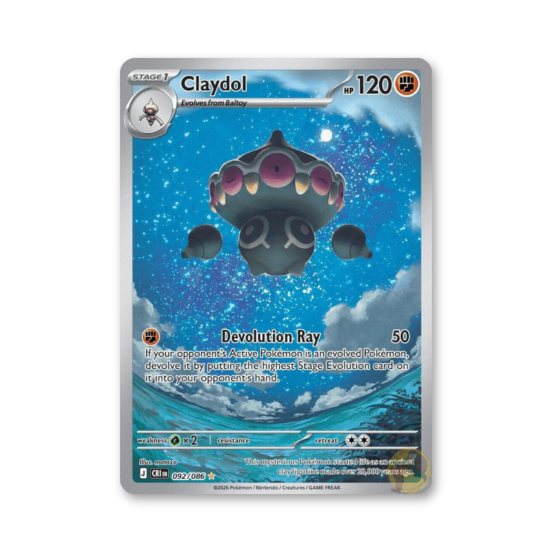 Claydol - 092/086 (Chaos Rising)