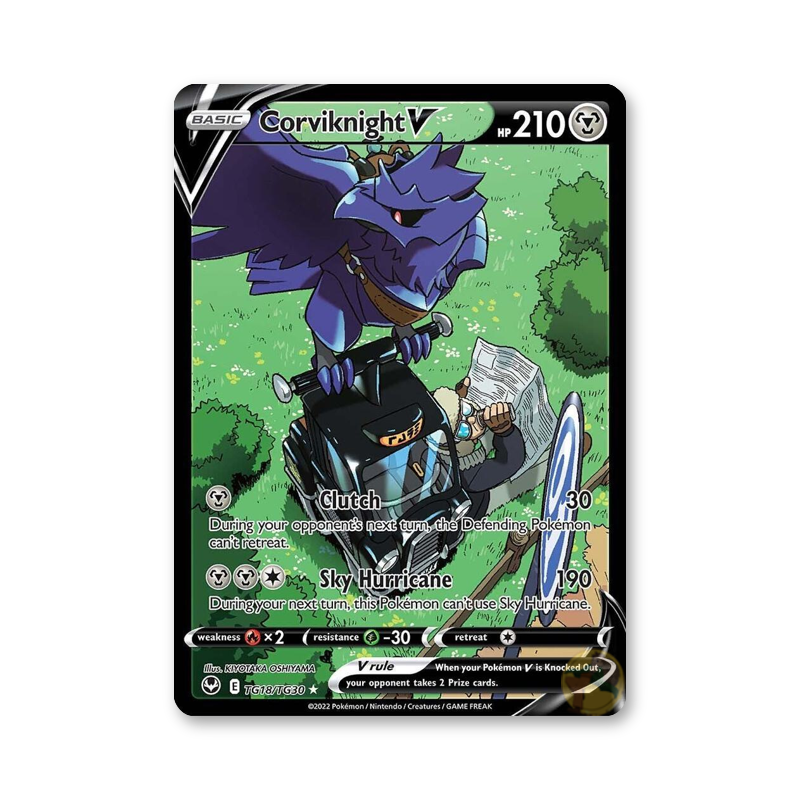 Corviknight V - TG18/TG30 (Silver Tempest: Trainer Gallery)