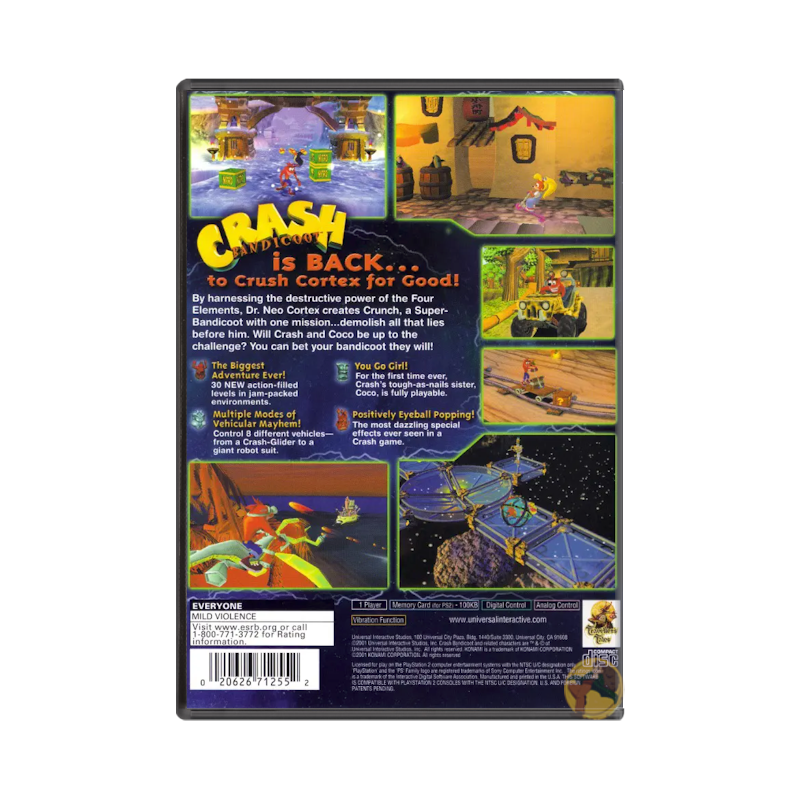 Crash Bandicoot: The Wrath of Cortex (PlayStation 2)