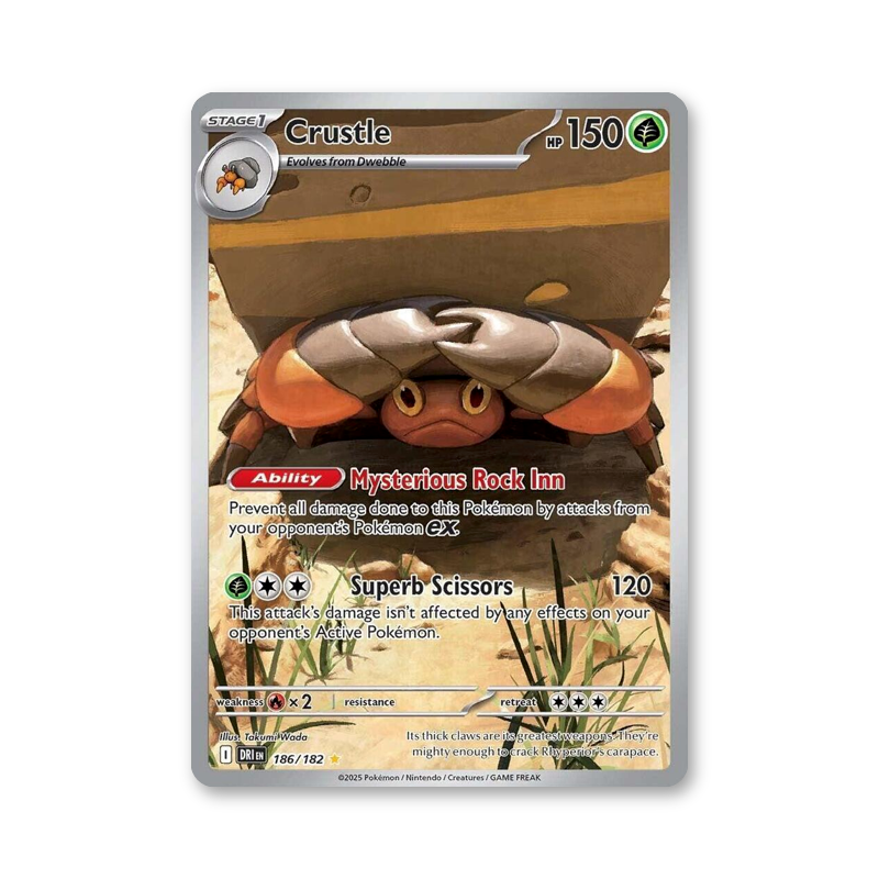 Crustle - 186/182 (Destined Rivals)