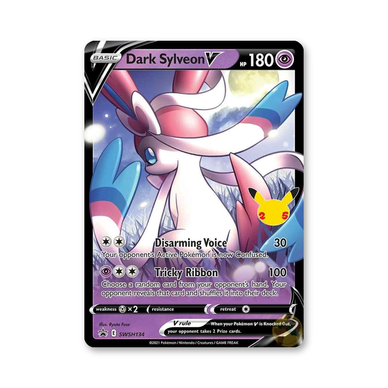 Dark Sylveon V - SWSH134 (Sword & Shield Promo Cards)