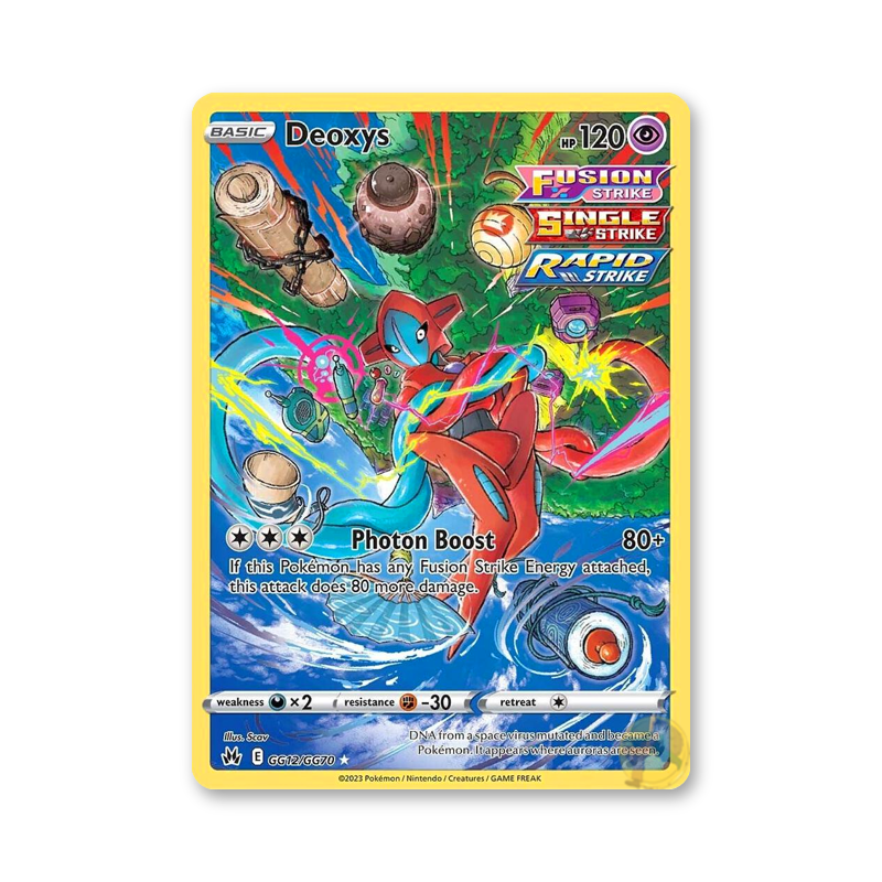 Deoxys - GG12/GG70 (Crown Zenith: Galarian Gallery)