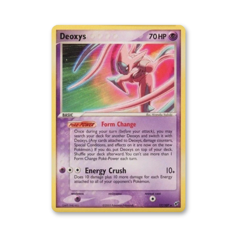 Deoxys (Attack Forme) - 17/107 (EX Deoxys)