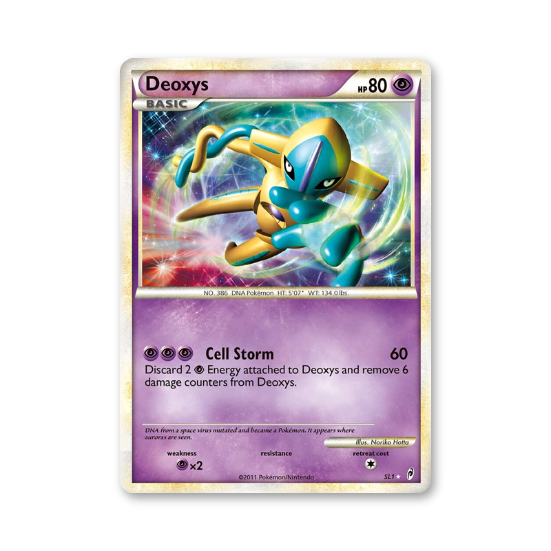 Deoxys (Shiny) - SL1 (Call of Legends)