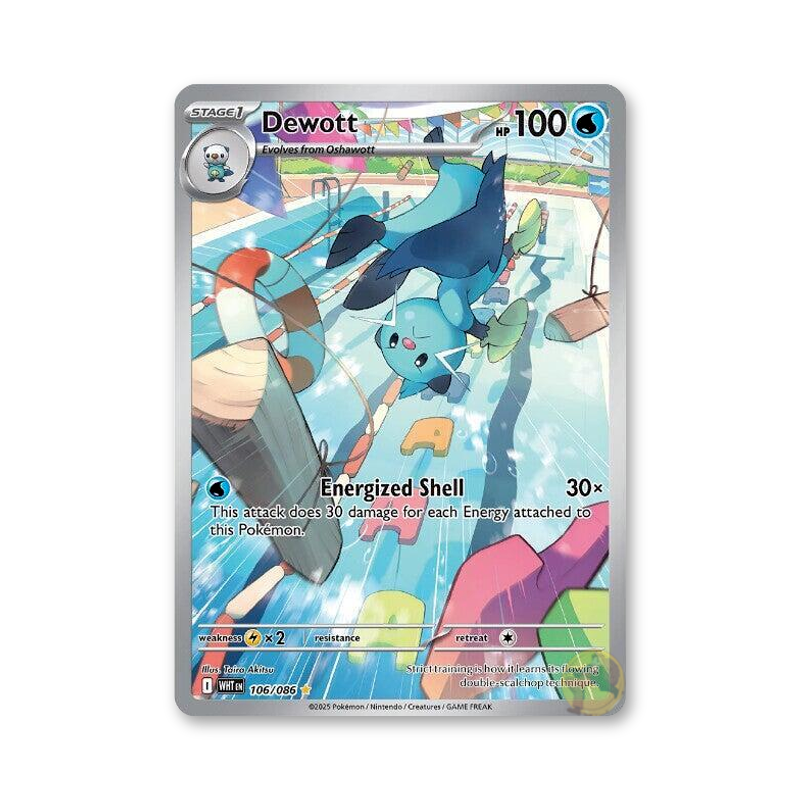 Dewott - 106/086 (White Flare)