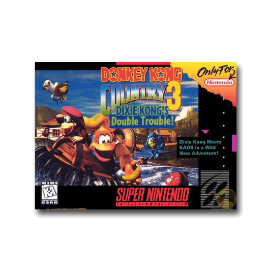 Donkey Kong Country 3: Dixie Kong's Double Trouble (Nintendo SNES)