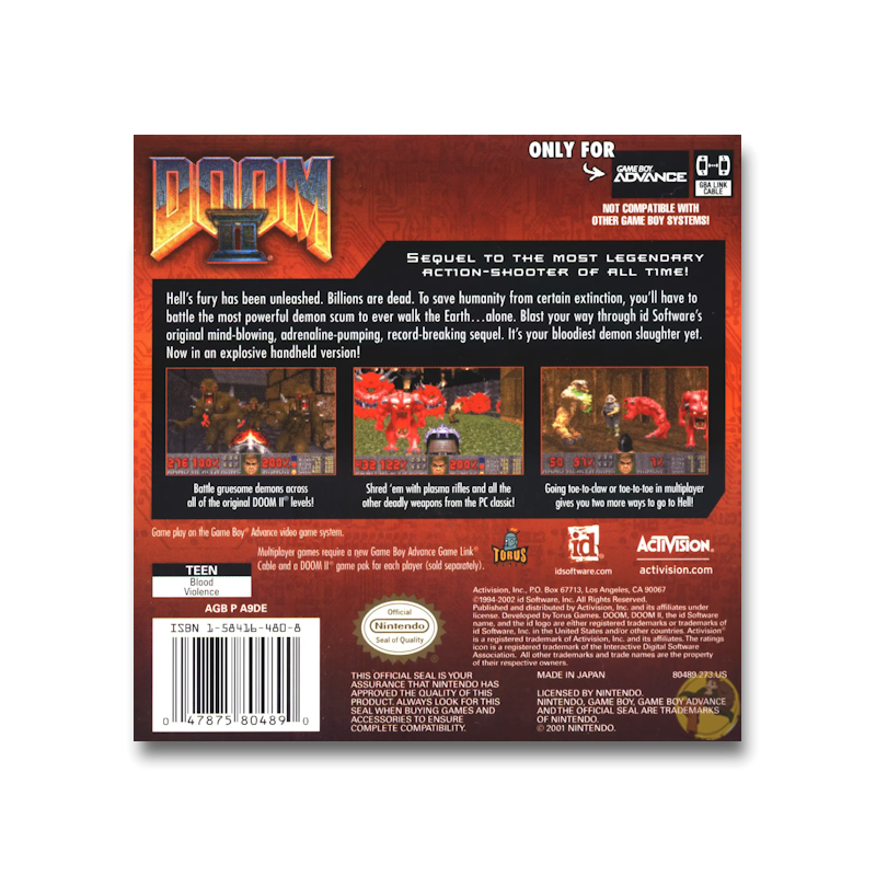 Doom II (Nintendo Game Boy Advance)