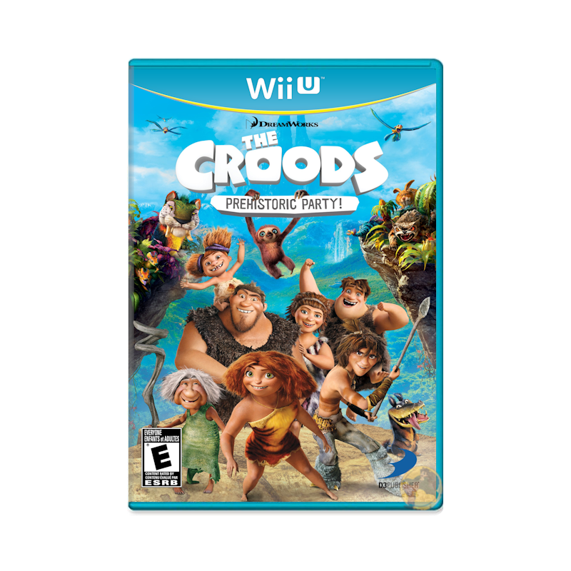 DreamWorks The Croods: Prehistoric Party! (Nintendo Wii U)