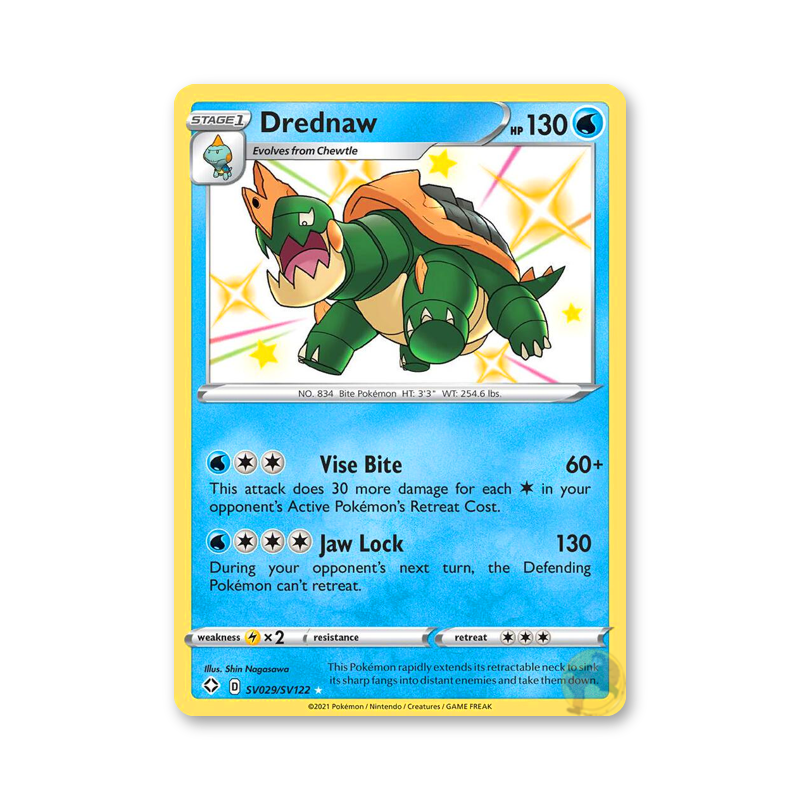Drednaw - SV029/SV122 (Shining Fates: Shiny Vault)
