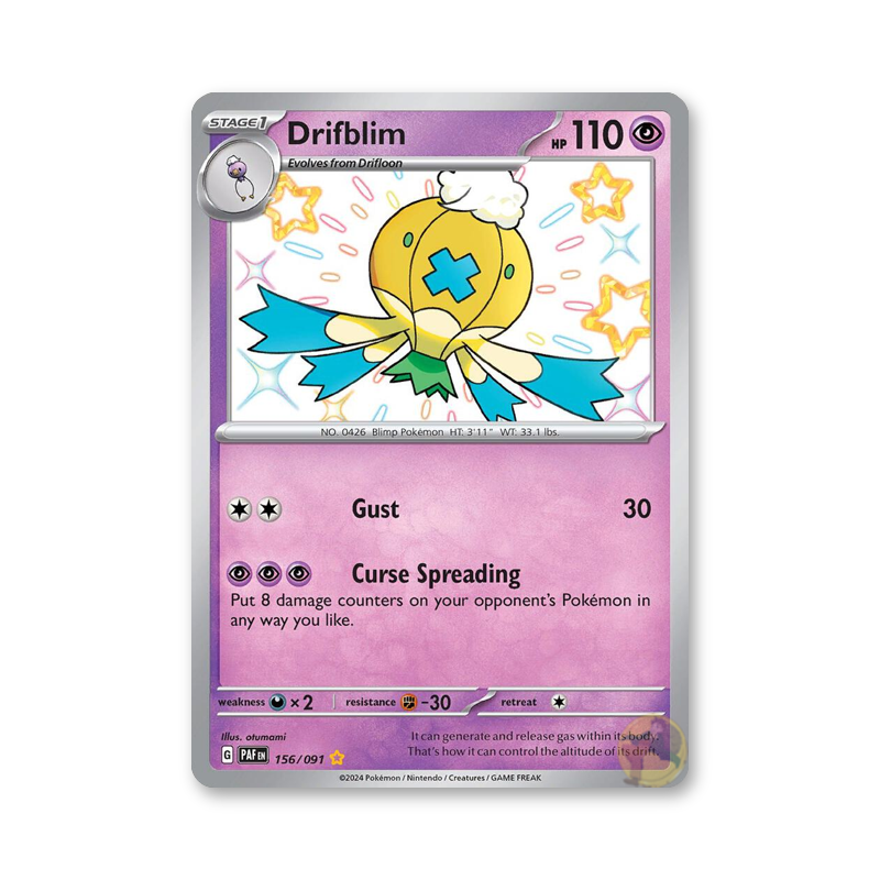 Drifblim - 156/091 (Paldean Fates)