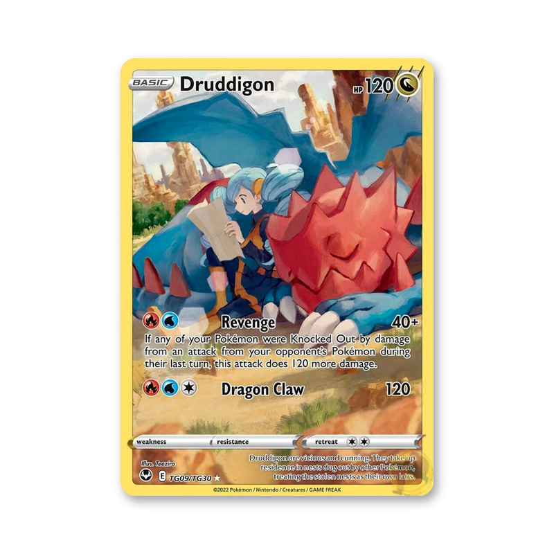 Druddigon - TG09/TG30 (Silver Tempest Trainer Gallery)