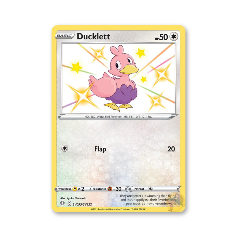 Ducklett - SV095/SV122 (Shining Fates: Shiny Vault)
