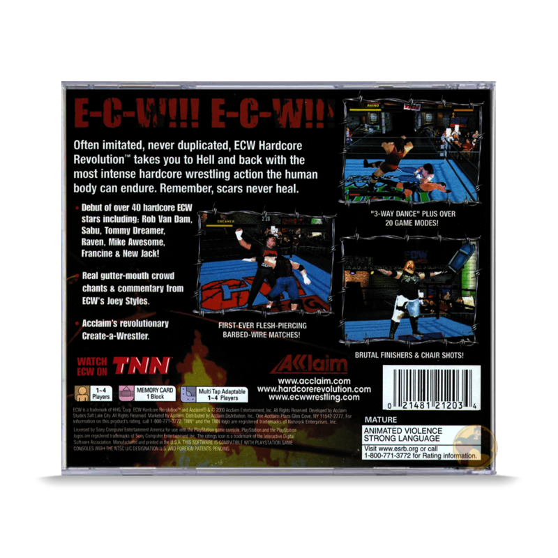 ECW Hardcore Revolution (PlayStation 1)
