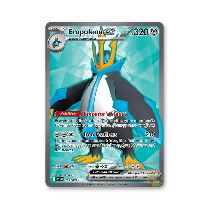 Empoleon ex - 114/094 (Phantasmal Flames)